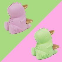 [페슬러] 네추라너리쉬 미니공룡 덴탈트릿 핑크/ 그린, 핑크