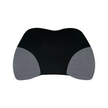 하라홈 투톤 메쉬 메모리폼 버클 등쿠션, 단품