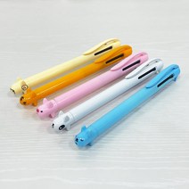 귀돌이3색볼펜 10개세트 / 나만의 개인별 각인 소량인쇄, 아이보리-10개세트