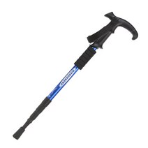 야외 캠핑 트레킹 폴 워킹 폴, 53-110cm, 파란색