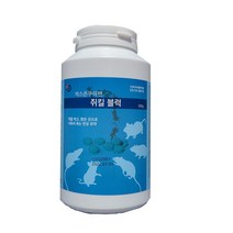 벅스존 쥐킬블럭 살서제 쥐덫 알약 박멸 음식점 다가구주택 플루쿠마펜 500g, 1개