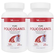 My Life 내추럴스 폴리코사놀 25mg, 120정, 2개