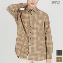 스파오 루즈핏 체크 셔츠 2 SPYC912C08