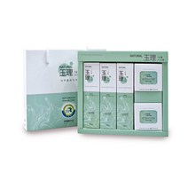 [수제비누 천연비누] 옥소금을 함유한 자연유래계면활성제 치약과 수제비누 세트, 5P (치약3개+비누2개)