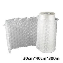 파렛트 랩핑기 핸드 수동 30cm x 40cm 300m 비팽창 조롱박 필름 거품 공기주입식 가방 에어 쿠션 포장 충격 방지 버퍼 버블, [02] Small 30cmx40cmx300m