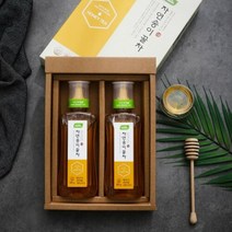 레이틀리푸드샵 자연송이꿀차선물세트 500gx2개입, 선택완료