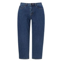 22FW 블루 면혼방 배기핏 데님 팬츠 HSPA2C804B2