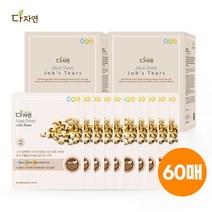 다자연 율무 마스크팩 60매, 단품, 단품없음