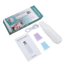 아쿠아 필링 기 워터 갈바닉 기계 피부 미용 관리 클렌징 기 제트 z 블랙 헤드 피지 제거 새로운 초음파 스킨 스크러버 진동 페이스 주걱 리무버 삽 클린 캐비테이션 스킨 케어, 화이트(단순세트)