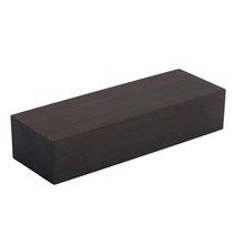 QDY 아프리카 칼 손잡이 블록 공예 취미 Blackwood 도구 흑단 목재 부품, 모델명
