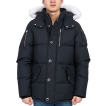 [무스너클] 쓰리쿼터 내추럴퍼 M32MJ128S 1005 남자 후드 패딩 점퍼 슬림핏