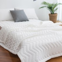 숙면에 눕다 시원한 여름 시어서커 누빔 항균 차렵이불 침대패드 세트 SS Q 멀티싱글 퀸