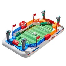 ZOZOFO 테이블 게임 축구 보드 사커 게임기 보드게임 2인경기 완구 가족모임 미니 월드컵 스포츠 어린이 크리스마스 선물 생일 선물, 테이블 축구 게임기, 혼합색상