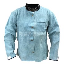 DNG 용접자켓 소가죽 95 100 105호 여름(등판없음) 겨울(등판있음) 작업복, 청색