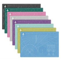 30x22cm 중형 책상 데스크 칼 커팅 작업 보호 패드 고무판 고무 매트 재단판 작업판 퍼플