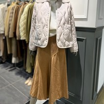 시슬리 스웨이드 훌 스커트 SASK32161 CA