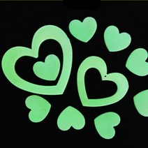 11P 초보엄마 야광별천장 스티커 하트 인테리어 아가방꾸미기