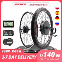 전기자전거 키트 전기자전거키트 전기자전거 모터 Ebike 키트 36V 500W 48V 1500W 1000W 750W e바이크 e바이크 휠 허브 모터 전기 자전거 변환 키트 전기 자, CHINA, LED900 + 20, 36V 250W Front+LED900+20