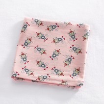 까꿍놀이터 쁘띠사각스카프 유치원 어린이집 생일선물 답례품 보온스카프 꽃무늬머플러 쁘띠손수건 미니스카프 유아손수건 아동쁘띠스카프