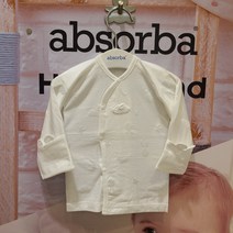 [압소바] 여름 40% /출산 용품의 기본 배냇저고리 /여름용 모달 원단으로 극강의 부드러움 /토끼띠 출산선물로 강추*윈드모달저고리*
