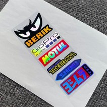 바이크 스티커 오토바이 반사 사이드 스트립 헬멧 자동차 스타일링 비닐 휠 펜더 데칼 야마하 Tmax 가와사키 스즈키 혼다 BMW, 1 PCS Laser Rainbow