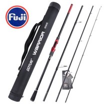 낚시대 Goture WARRIOR스피닝 캐스팅, spin rod 2.59m MH, 빨간+2.59m-MH