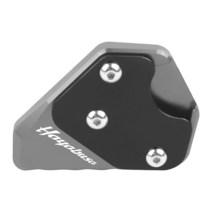 바이크 오토바이 액세서리 킥 스탠드 사이드 확장 발 패드 지원 스즈키 하야부사 GSX1300R GSX-R 1300 GSXR 2021-, [04] titanium