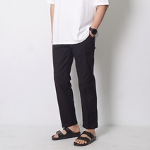 남자 여름 린넨바지 슬랙스 9부 화이트 빅사이즈