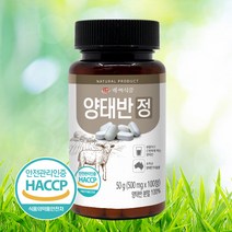 양태반정 호주산 500mg x 100정 HACCP 인증제품, 1개, 50g