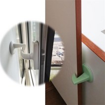 방문손잡이 충격방지 문쿠션 도어범퍼 차량 범퍼가드 긁힘방지, 1개, 화이트