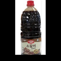 소갈비 양념장 롯데푸드 2.25KG, 1개, 단품