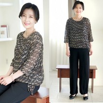 T56313 청담동 허리리본 블라우스엄마옷엄마옷선물