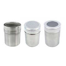 스텐 파우더통 모음 슈가 파우더통 양념통, 01.뉴파우더통