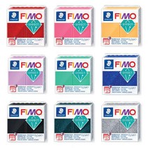 FIMO 피모 이펙트 40색 선택/폴리머클레이 오븐점토, 1개, 이펙트 812번 글리터실버