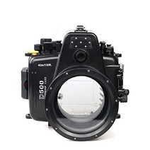 Polaroid SLR Dive Rated Waterproof Underwater Housing Case For The Nikon 80D With 105mm Lens, 1