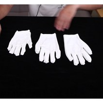 바람 밴드 드럼 마칭 팀 공연 흰색 장갑 어린이 성인 학생 에티켓 두꺼운, [02] Size M for Female