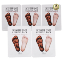 라이브잇 차모스아가시 몬스터 풋 필링팩, 1매입, 20개