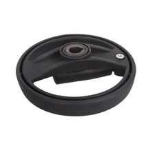 스포크 핸드 휠 폴리프로필렌 (PP) 핸들 12mm/16mm 선반 밀링 기계용 구멍 직경 기계 액세서리 1 개 제품, 16mm x160mm