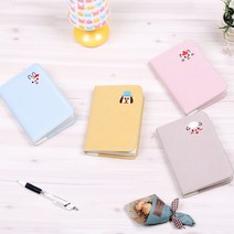 펫페이스 다이어리 만년형 천 패브릭 다이어리 한정수량, 옐로우