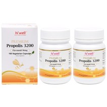 하이웰 뉴질랜드 고함량 프로폴리스 3200 100캡슐x2통