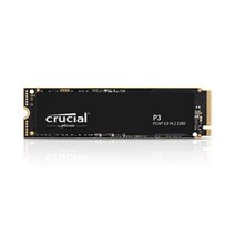 마이크론 크루셜 P3 M.2 NVMe SSD, 1TB, 단품