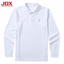 JDX 제이디엑스 22년 봄맞이 신상! 남성 전판 자가드 요꼬에리 티셔츠 X4TLTQ1452WH_pt