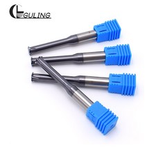 탈곡기 CNC 텅스텐 스틸 단일 톱니 나사 밀링 커터 60 도 M1, [04] 10PCS, [15] M0.8X0.2