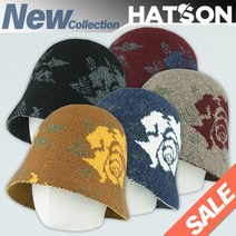 [햇츠온]H2-3311 HatsON 브랜드 여성 겨울 가을 봄 보닛 보넷 벙거지 버킷햇 챙 햇 울 모자 AA