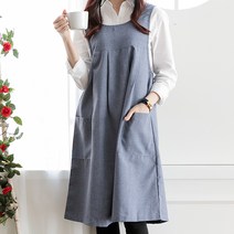 네이처데코 심플 셔링 교사 앞치마, 1개