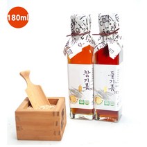 똑똑한먹방 180ml 들기름 들깨가루 식용유 기름 참기름과들기름 드레싱소스 들깨효능 생들기름효능 참깨효, 1개