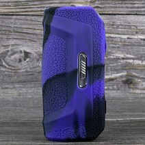 Geekvape aegis S100 solo 2 용 실리콘 케이스 고무 슬리브 실드 랩 스킨 쉘 1 개, 01 Black-purple