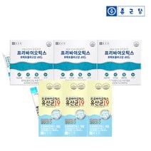 종근당 프리바이오틱스 FOS 3박스+종근당 유산균19 30포 3박스, 단품, 단품
