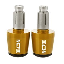 오토바이 액세서리 7/8 ''22mm CNC 핸들 바 그립 HONDA NC700S S X 2012-2013, 06 Glod Black