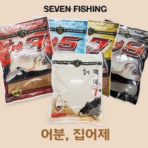 세븐피싱 민물낚시떡밥 떡밥 어분 훈떡밥 3종 훈3 훈5 훈7 훈9 훈배아 민물집어제 미끼, 훈5(중립), 1개